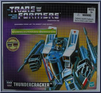 Thundercracker from Transformers - Commemorative - Series  3 manufactured by Hasbro [Front]
