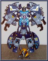 Cybertron Primus (Unicron Head) from Transformers - Cybertron - Supreme Class manufactured by Hasbro [Robot Mode]