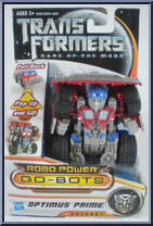 Optimus Prime from Transformers - Dark of the Moon - Robo Power Go-Bots manufactured by Hasbro [Front]