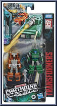 Bombshock & Growl from Transformers - Earthrise War for Cybertron - Micromaster manufactured by Takara [Front]
