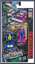 Roller Force & Ground Hog from Transformers - Earthrise War for Cybertron - Micromaster manufactured by Takara [Front]