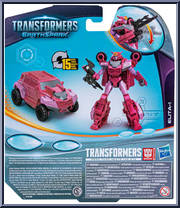 Elita-1 from Transformers - EarthSpark - Warrior Class manufactured by Hasbro [Back]