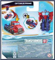 Optimus Prime from Transformers - EarthSpark - 1-Step Flip manufactured by Hasbro [Back]