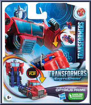 Optimus Prime from Transformers - EarthSpark - 1-Step Flip manufactured by Hasbro [Front]