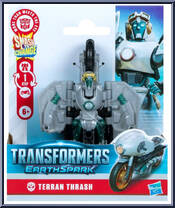 Terran Thrash from Transformers - EarthSpark - 1-Step Smash Changers manufactured by Hasbro [Front]