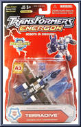Terradive (Combo A3) from Transformers - Energon - Powerlinx Battles manufactured by Hasbro [Front]
