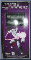 Megatron from Transformers - Wacky Wobblers manufactured by Funko [Back]