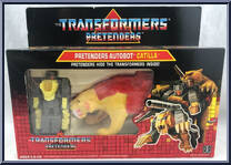Catilla (Pretenders) from Transformers - Generation 1 - Series 5 manufactured by Hasbro [Front]