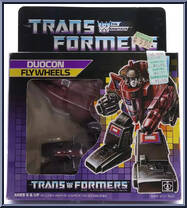 Flywheels from Transformers - Generation 1 - Series 4 manufactured by Hasbro [Front]