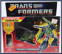 Hardhead (Headmaster) from Transformers - Generation 1 - Series 4 manufactured by Hasbro [Front]