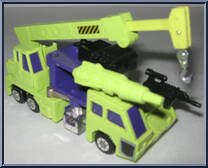 Hook from Transformers - Generation 1 - Series 2 manufactured by Hasbro [Loose]