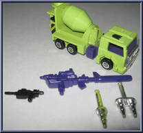 Mixmaster from Transformers - Generation 1 - Series 2 manufactured by Hasbro [Loose]