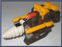 Nosecone from Transformers - Generation 1 - Series 4 manufactured by Hasbro [Loose]