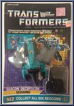 Seawing from Transformers - Generation 1 - Series 5 manufactured by Hasbro [Front]