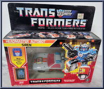 Siren (Headmaster) from Transformers - Generation 1 - Series 5 manufactured by Hasbro [Front]