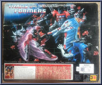 Slapdash (Powermaster) from Transformers - Generation 1 - Series 5 manufactured by Hasbro [Back]