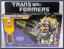 Snapdragon (Headmaster) from Transformers - Generation 1 - Series 4 manufactured by Hasbro [Front]