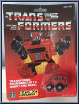Cliffjumper from Transformers - Generation 1 - Reissues - Basic Series manufactured by Hasbro [Front]