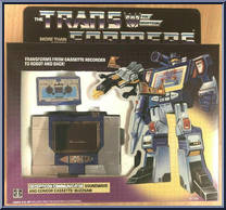 Soundwave / Buzzsaw from Transformers - Generation 1 - Reissues - Basic Series manufactured by Hasbro [Front]