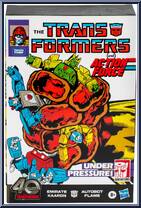 Emirate Zaaron & Flame from Transformers - Generations - Comic Edition manufactured by Hasbro [Front]