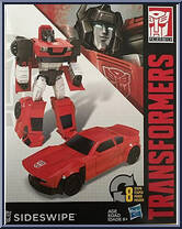 Sideswipe from Transformers - Generations - Cyber Battalion manufactured by Hasbro [Front]