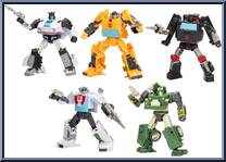 Autobots Stand United 5-Pack from Transformers - Generations Selects - Basic Series manufactured by Hasbro [Loose]