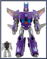 Cyclonus & Nightstick (Voyager Class) from Transformers - Generations Selects - Basic Series manufactured by Hasbro [Loose]