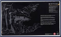 Trypticon from Transformers - Generations Selects - Age of the Primes manufactured by Hasbro [Back]