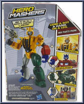 Bumblebee from Transformers - Hero Mashers - Basic Series manufactured by Hasbro [Back]