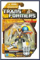 Sunspot from Transformers - Hunt for the Decepticons - Scouts manufactured by Hasbro [Front]