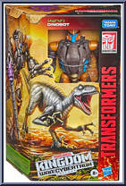 Dinobot from Transformers - Kingdom War for Cybertron - Voyager Class manufactured by Hasbro [Front]
