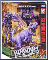 Megatron (Beast) from Transformers - Kingdom War for Cybertron - Leader Class manufactured by Hasbro [Front]