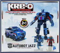 Autobot Jazz from Transformers - Basic Series manufactured by Kre-O [Back]