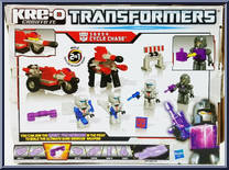 Cycle Chase from Transformers - Quest for Energon manufactured by Kre-O [Back]