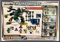 Destruction Site Devastator from Transformers - Quest for Energon manufactured by Kre-O [Back]