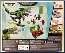 Grimlock Fireblast Assault from Transformers - Robots in Disguise manufactured by Kre-O [Back]