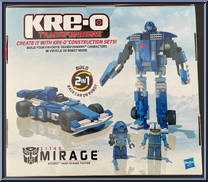 Mirage from Transformers - Basic Series manufactured by Kre-O [Back]