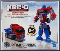 Optimus Prime (90 Pieces) from Transformers - Basic Series manufactured by Kre-O [Back]