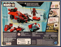 Sideswipe Roadway Rundown from Transformers - Robots in Disguise manufactured by Kre-O [Back]
