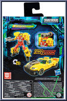 Hot Shot (Armada Universe) from Transformers - Legacy - Evolution - Deluxe Class manufactured by Hasbro [Back]