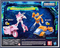 War Dawn 2-Pack (Erial / Dion) from Transformers - Legacy - Evolution - Deluxe Class manufactured by Hasbro [Back]