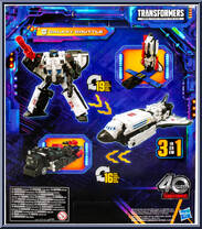 Galaxy Shuttle from Transformers - Legacy - United - Leader Class manufactured by Hasbro [Back]
