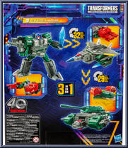 Overcharge from Transformers - Legacy - United - Leader Class manufactured by Hasbro [Back]