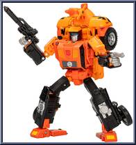 Sandstorm (G1 Triple Changer) from Transformers - Legacy - United - Leader Class manufactured by Hasbro [Loose]