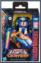 Side Burn (Robots in Disguise 2001 Universe) from Transformers - Legacy - United - Deluxe Class manufactured by Hasbro [Front]