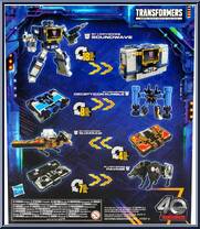 Soundwave from Transformers - Legacy - United - Leader Class manufactured by Hasbro [Back]