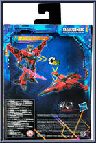 Windblade (Cyberverse Universe) from Transformers - Legacy - United - Deluxe Class manufactured by Hasbro [Back]