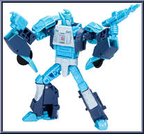 Blurr from Transformers - Legacy - Velocitron Speedia 500 Collection - Deluxe Class manufactured by Hasbro [Loose]