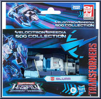 Blurr from Transformers - Legacy - Velocitron Speedia 500 Collection - Deluxe Class manufactured by Hasbro [Front]