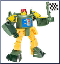 Cosmos (Autobot) from Transformers - Legacy - Velocitron Speedia 500 Collection - Deluxe Class manufactured by Hasbro [Loose]